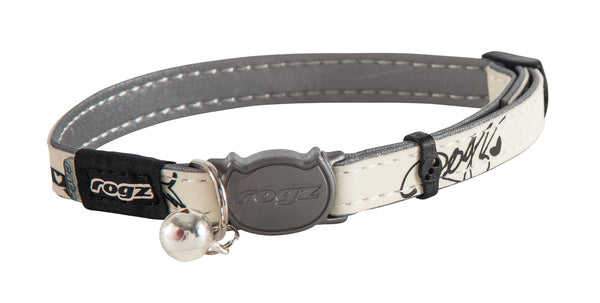Rogz Glowcat Cat Collar with Safety Buckle
