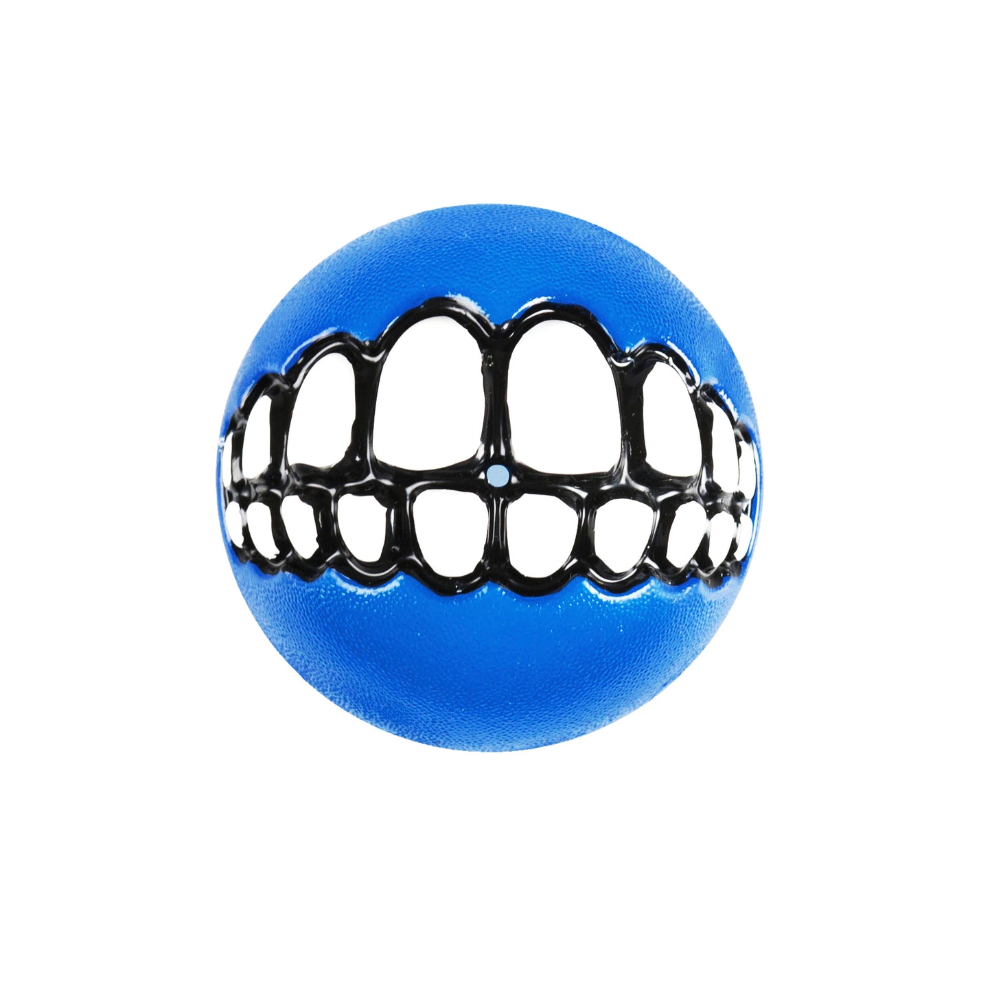 Rogz Dog Ball Grinz With Teeth Small - 2in